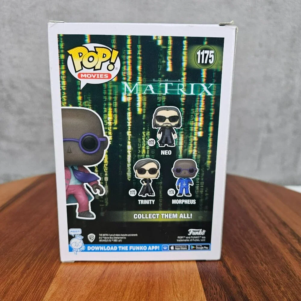 Funko Pop The Matrix Movie Morpheus Target Exclusive 1175 90s Collectible Figure - Picture 5 of 8